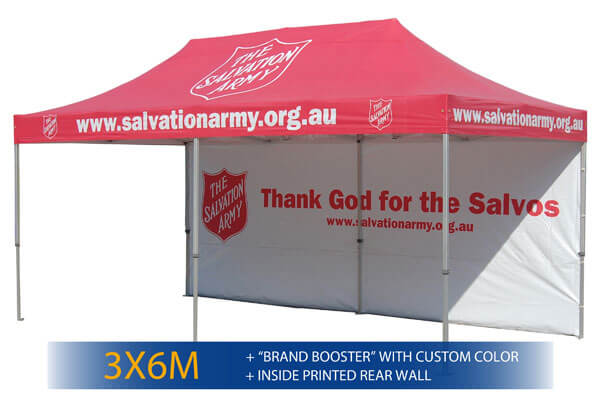 Salvation Army Printed Gazebo Tent