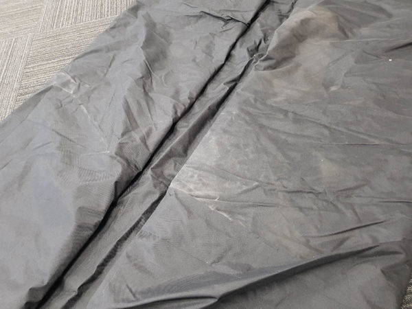 3m x 6m polyester top - Black (used)