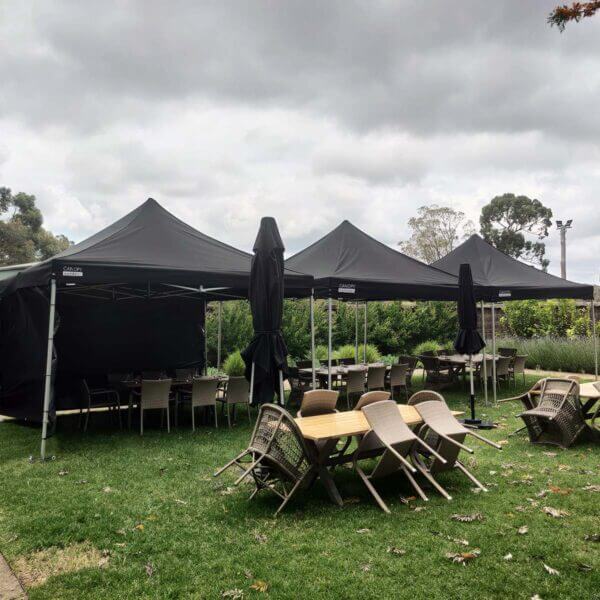 4x4m Marquees for Outdoor Dining